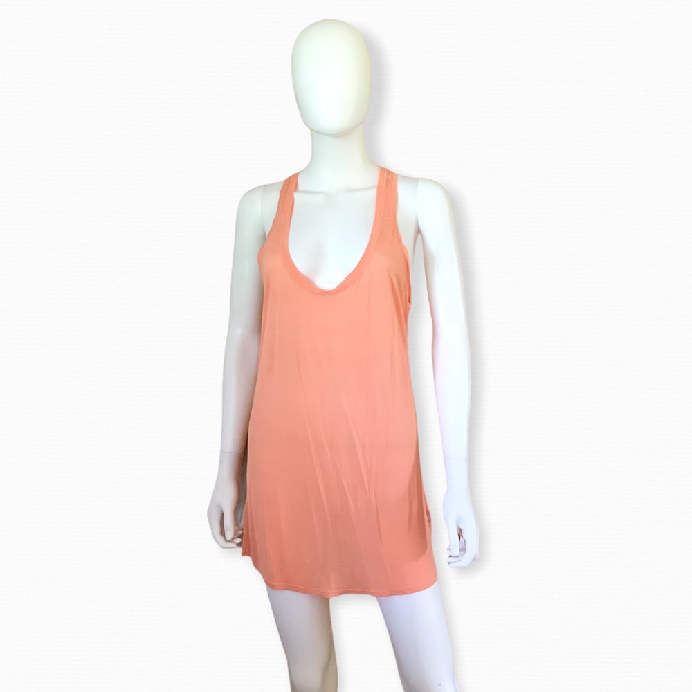 LAmade Peach Racerback Tank Top, M